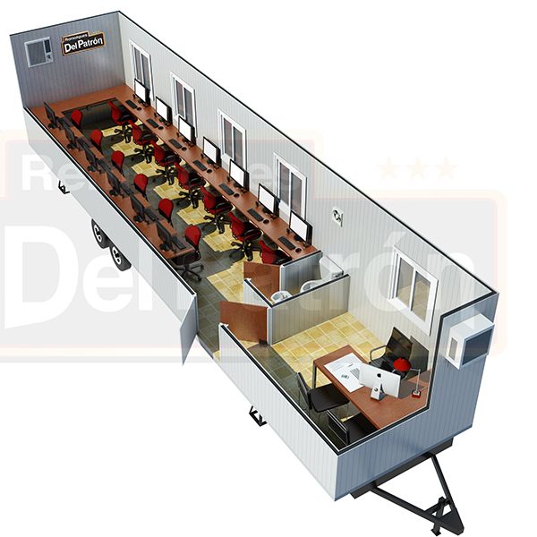 Oficinas Móviles OF-12M-B